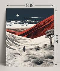 Desert Wanderer Poster