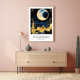 William Morris Cotton Prints Exhibition Poster