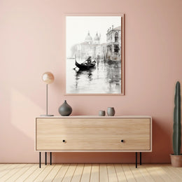 Gondola In Venice A Serene Journey Poster