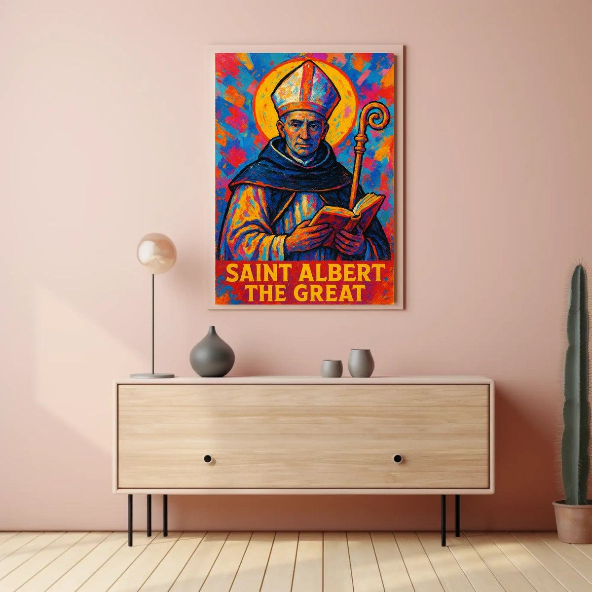 Saint Albert The Great Poster