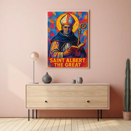 Saint Albert The Great Poster