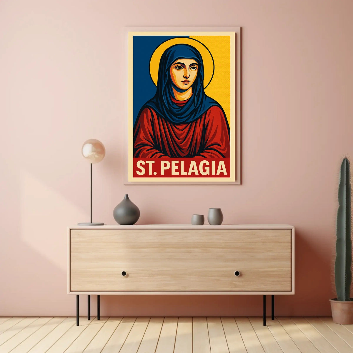 St. Pelagia Poster