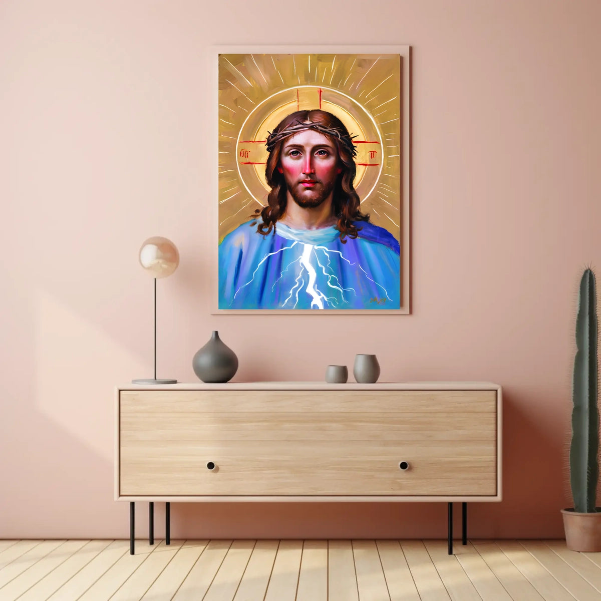 Divine Portrait Poster