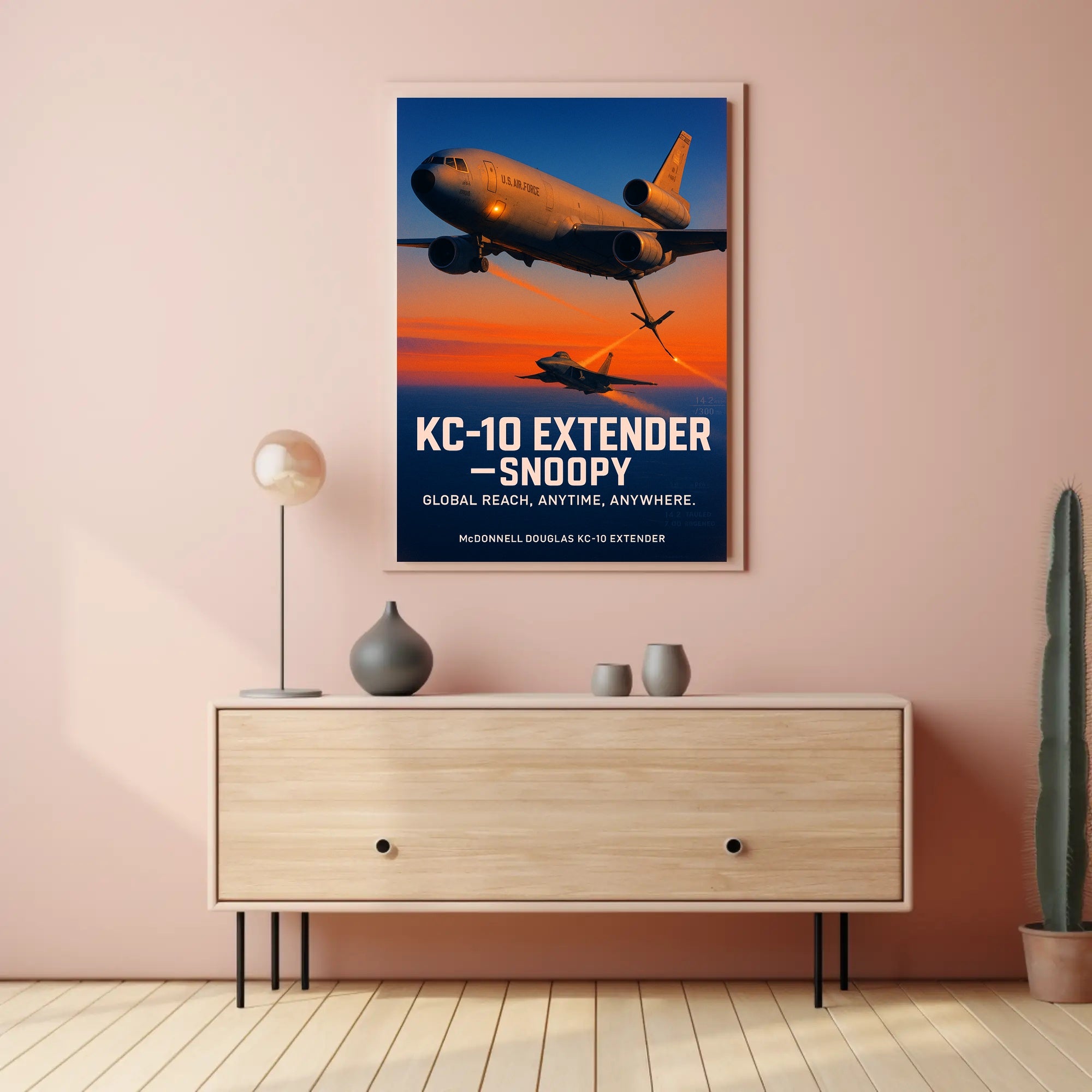 KC-10 Extender Global Reach Poster PosterGoat