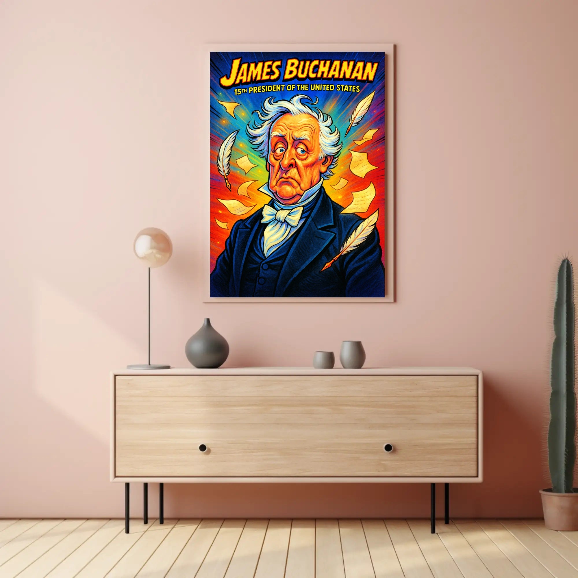 James Buchanan 15th President Poster PosterGoat