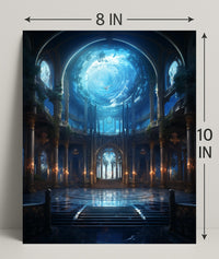 Enchanted Aquatic Hall Poster