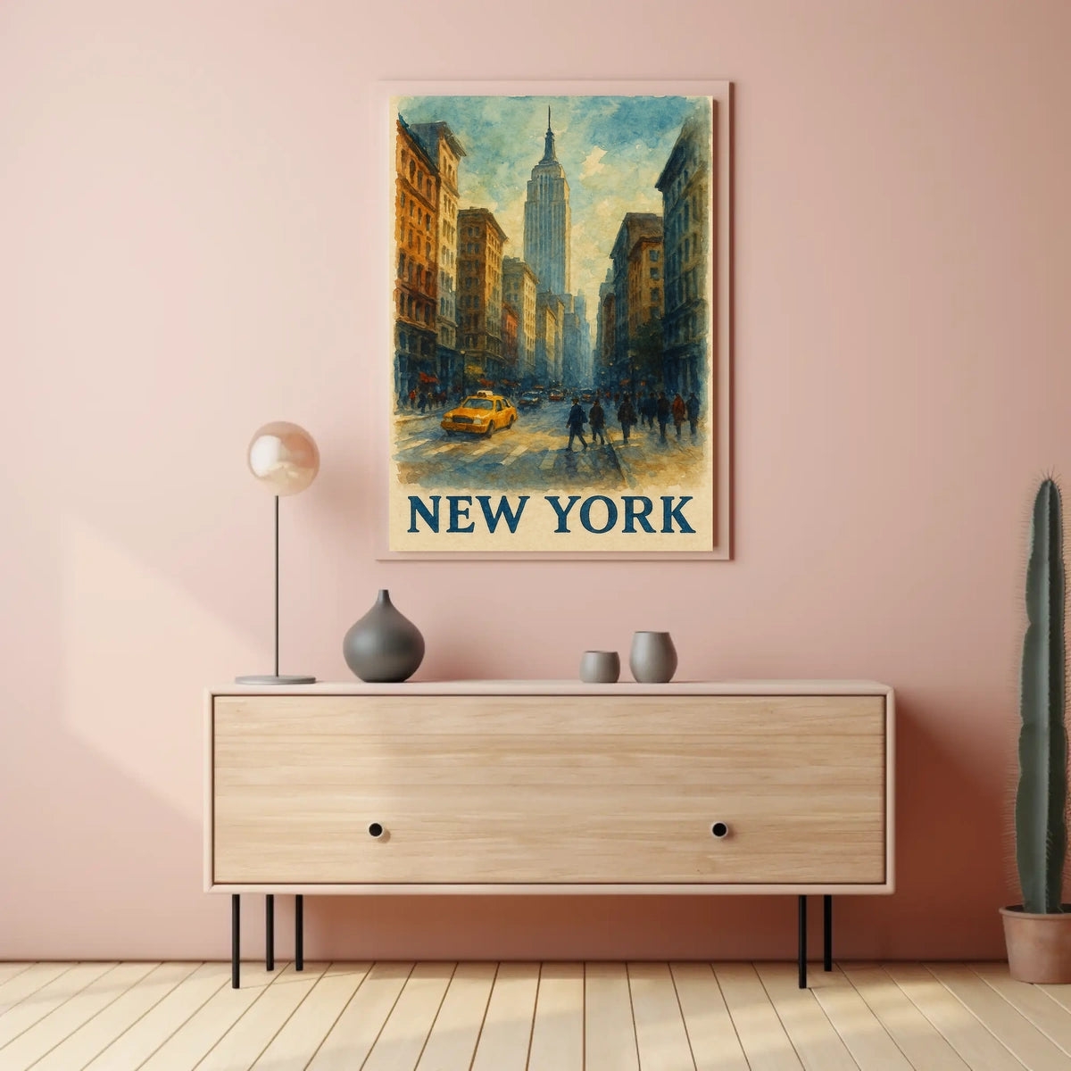 New York City Streets Poster