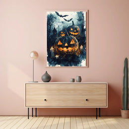 Haunted Halloween Night Poster