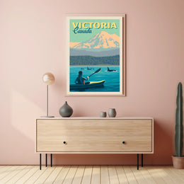 Victoria, Canada Scenic Adventure Poster