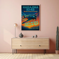Nakajima Ki-43 The Agile Falcon of the Skies Poster