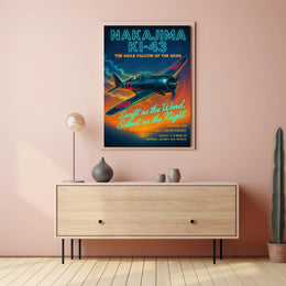 Nakajima Ki-43 The Agile Falcon of the Skies Poster
