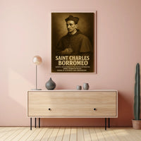 Saint Charles Borromeo Cardinal And Poster
