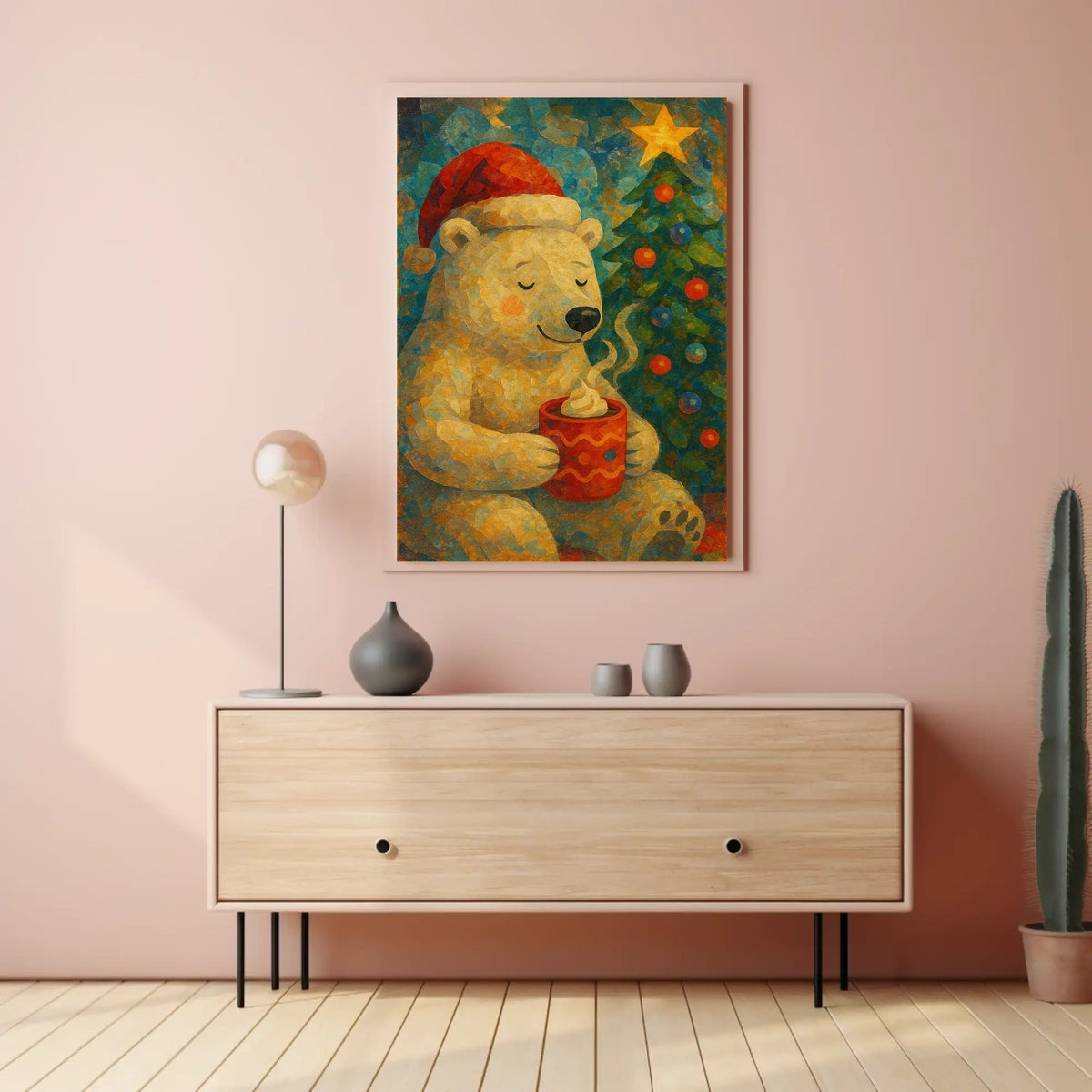 Bear Scene Poster