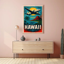 Visit Hawaii Poster PosterGoat