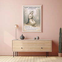 Saint Bernadette Soubirous Poster PosterGoat