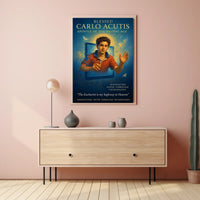 Blessed Carlo Acutis Apostle of the Digital Age Poster