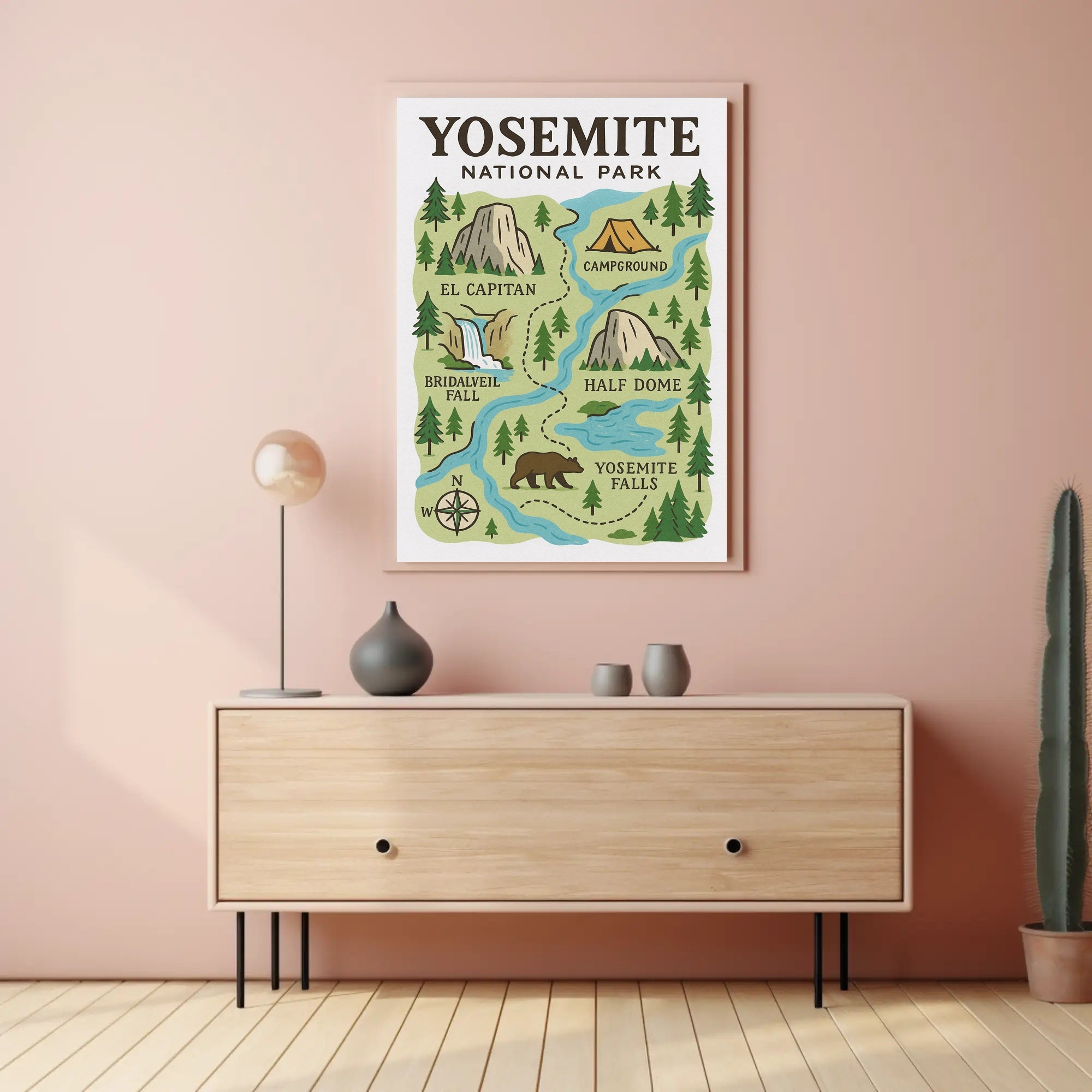 Explore Yosemite National Park Poster PosterGoat