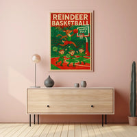 Reindeer Basketball Extravaganza Poster
