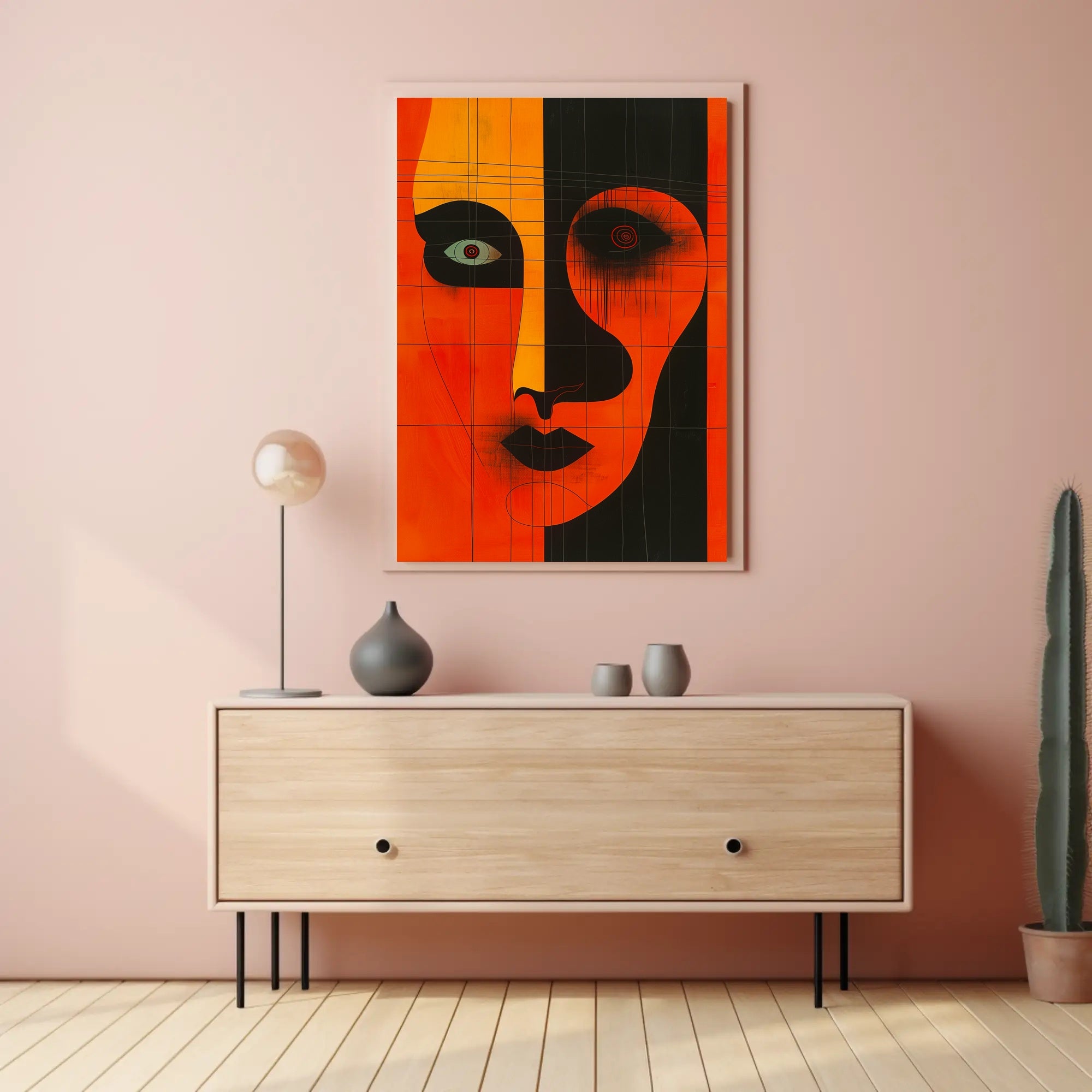 Abstract Expression Poster Modern Minimalist Wall Art
