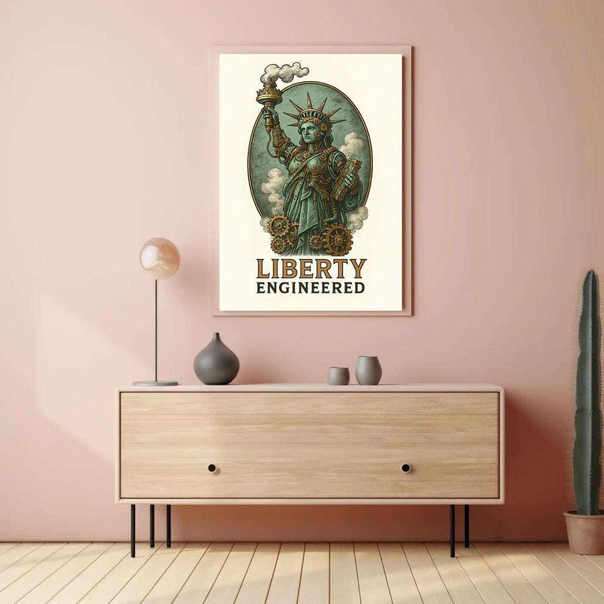 Liberty Engineered Poster