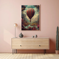 Enchanted Balloon Journey Poster
