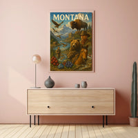 Montana Wilderness Poster
