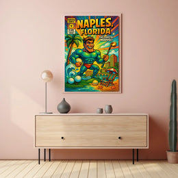 Naples, Florida The Coastal Marvel Poster