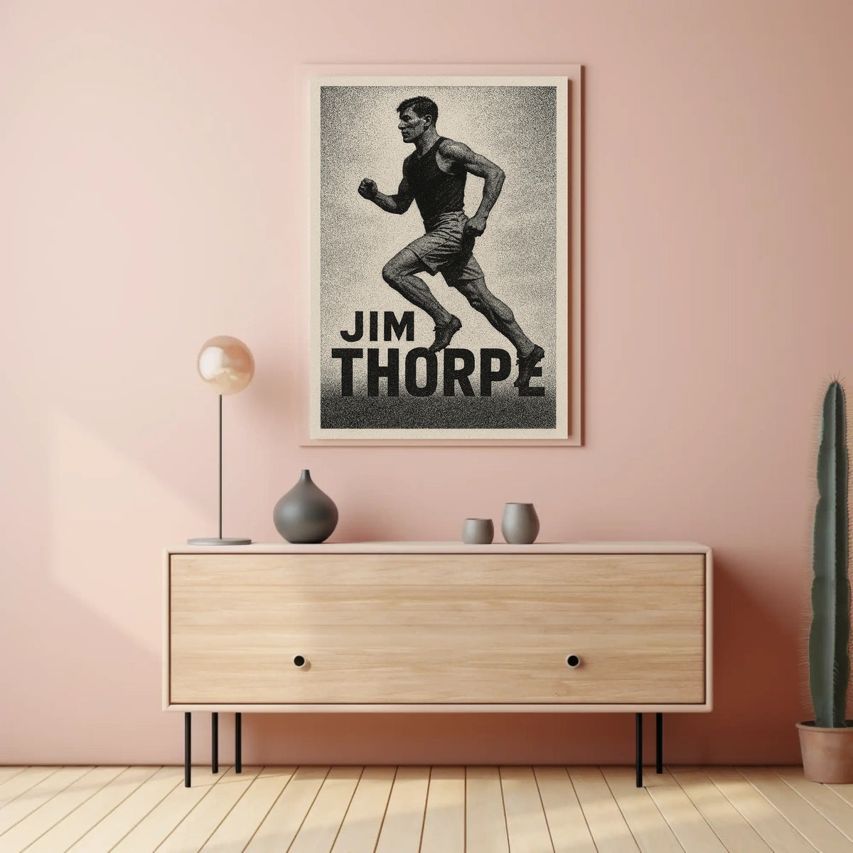 Jim Thorpe Athletic Legend Poster