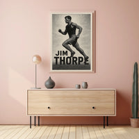 Jim Thorpe Athletic Legend Poster