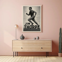 Jim Thorpe Athletic Legend Poster