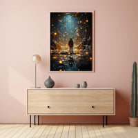 Journey Through The Luminous Tunnel Poster PosterGoat