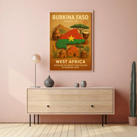 Discover Burkina Faso Poster