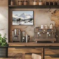 Serene Snowy Peaks Poster
