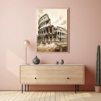 The Colosseum A Timeless Icon Poster