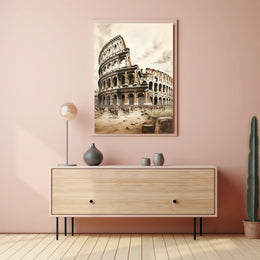 The Colosseum A Timeless Icon Poster
