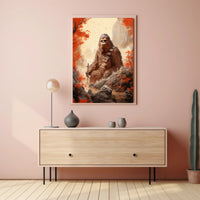 Mystical Forest Guardian Poster