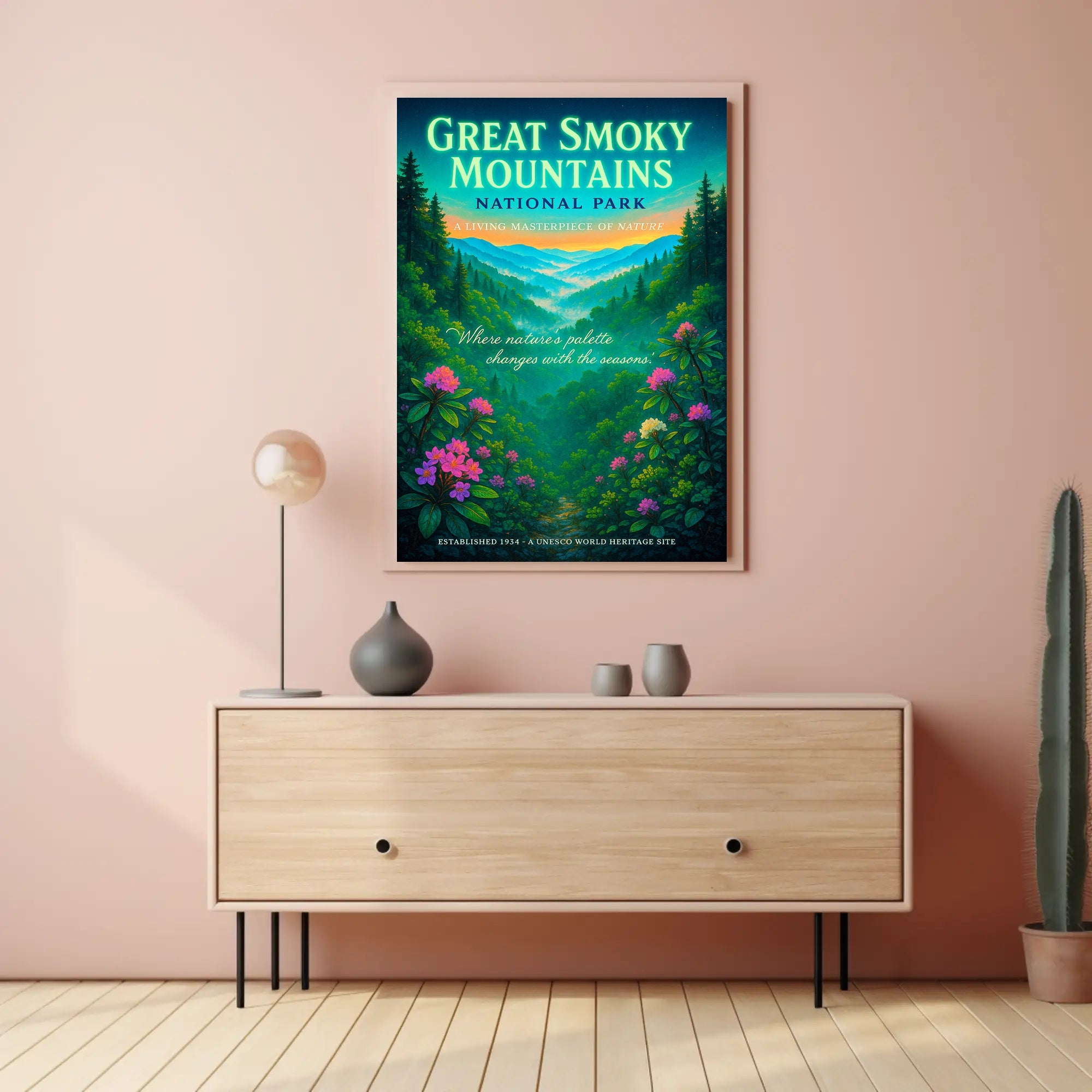 Great Smoky Mountains National Park Poster PosterGoat