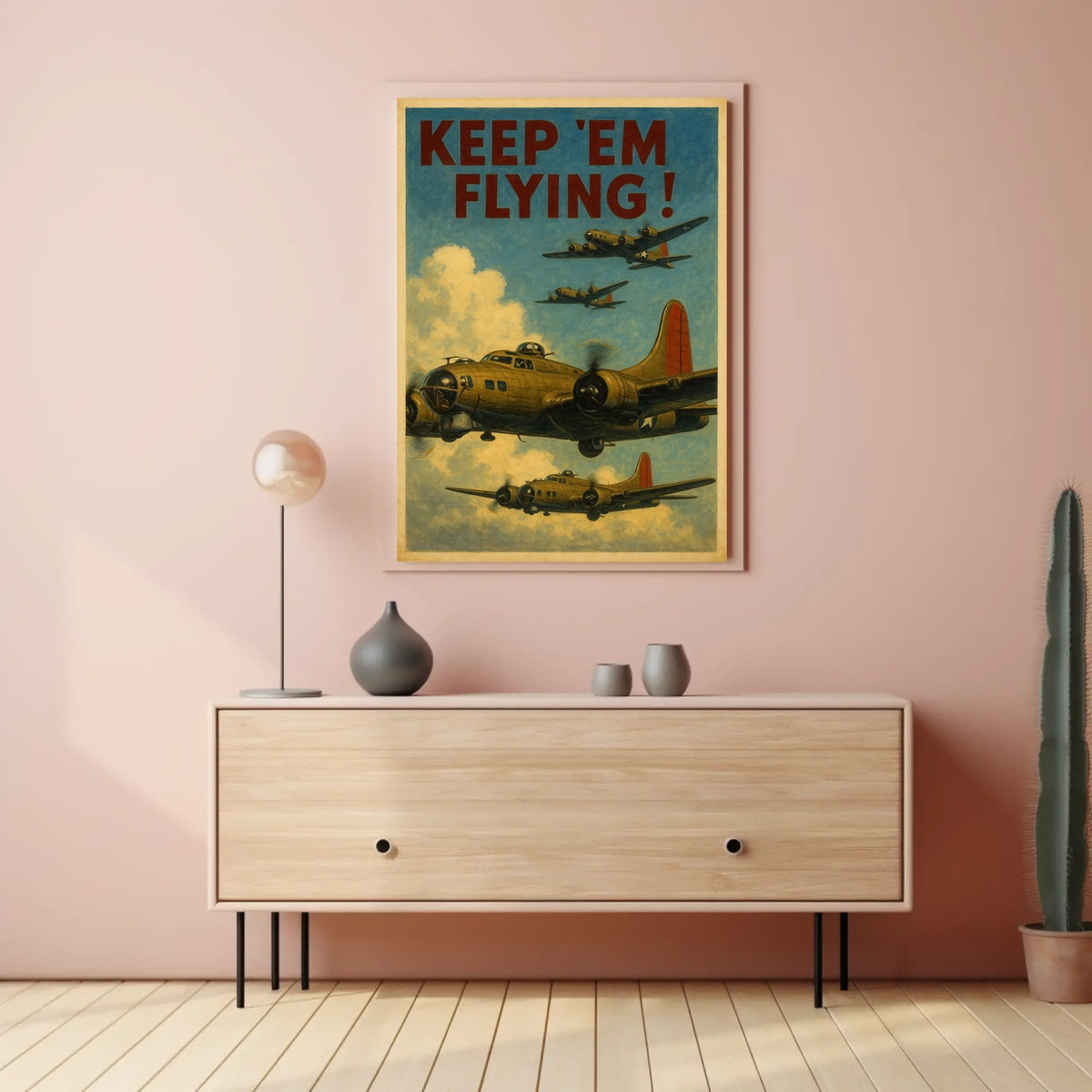 Keep Em Flying Poster