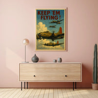 Keep Em Flying Poster