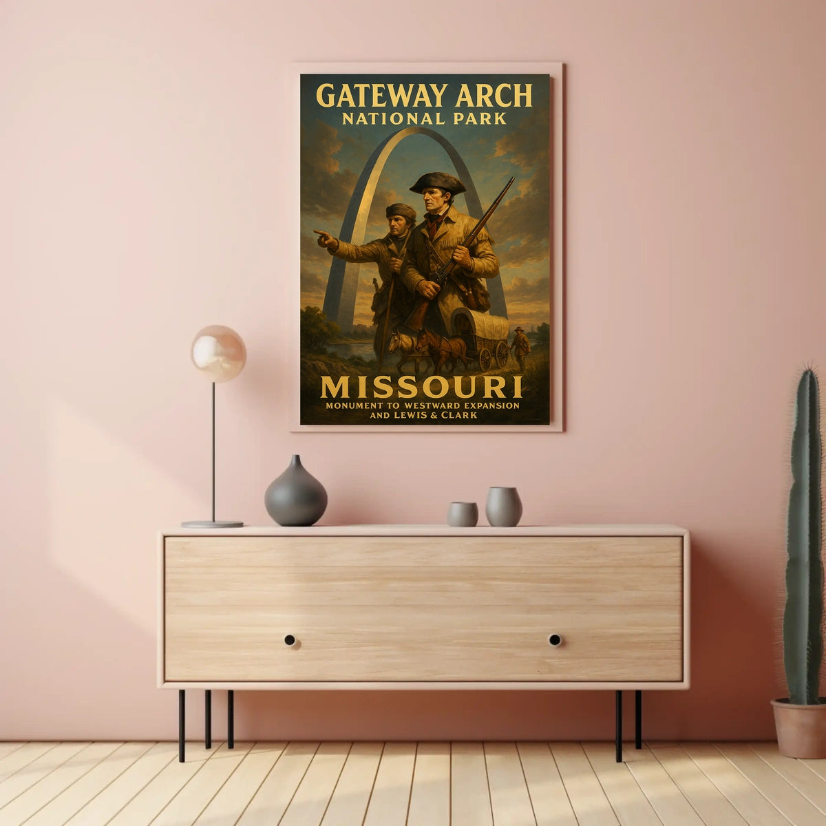 Gateway Arch National Park Monument To Poster