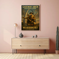 Gateway Arch National Park Monument To Poster