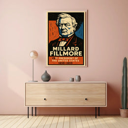Millard Fillmore 13th President Poster