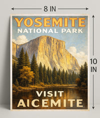 Yosemite National Park Poster PosterGoat