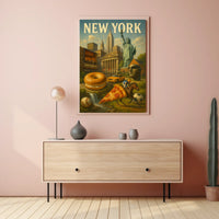 New York Icons Poster