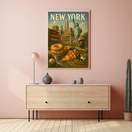 New York Icons Poster