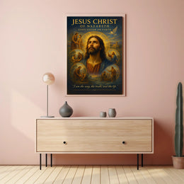 Divine Renaissance Jesus Artwork Motivational or Quote Poster
