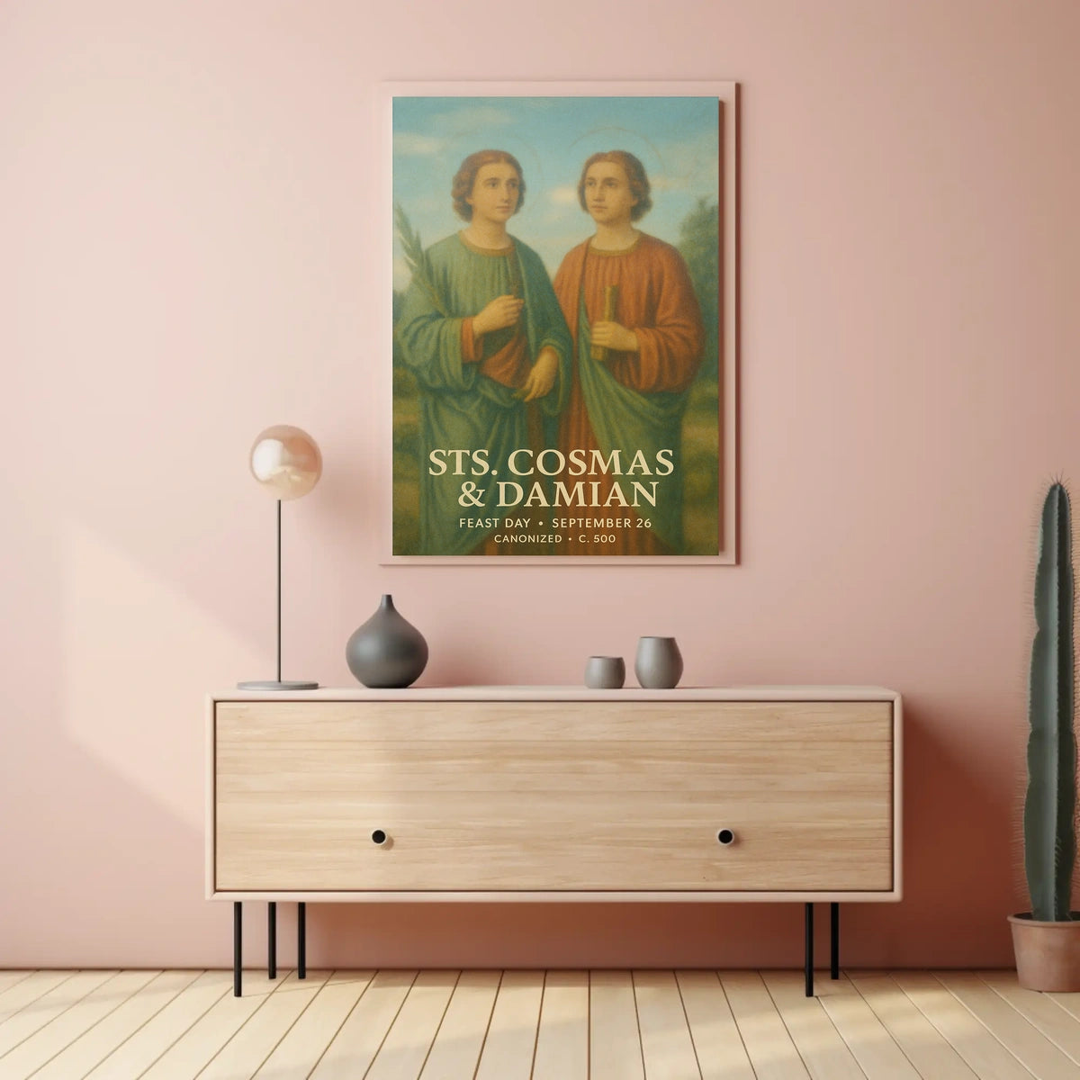 Saints Cosmas And Damian Poster