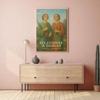 Saints Cosmas And Damian Poster