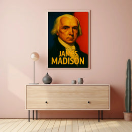 James Madison Heritage Decor Enthusiast Poster