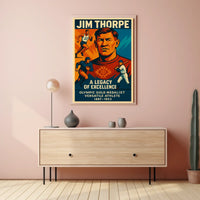 Jim Thorpe A Legacy of Excellence Poster